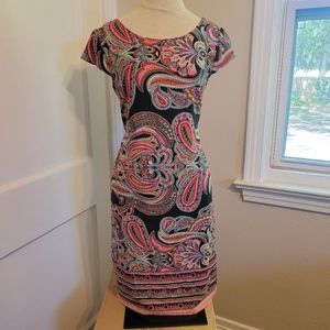 Karin Steven's Paisley Dress